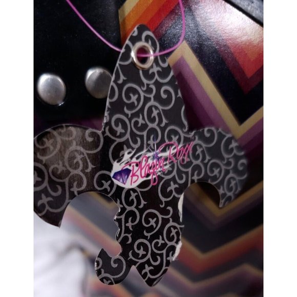 Blazin Roxx Multicolor Chevron Rain Boots - Picture 9 of 16